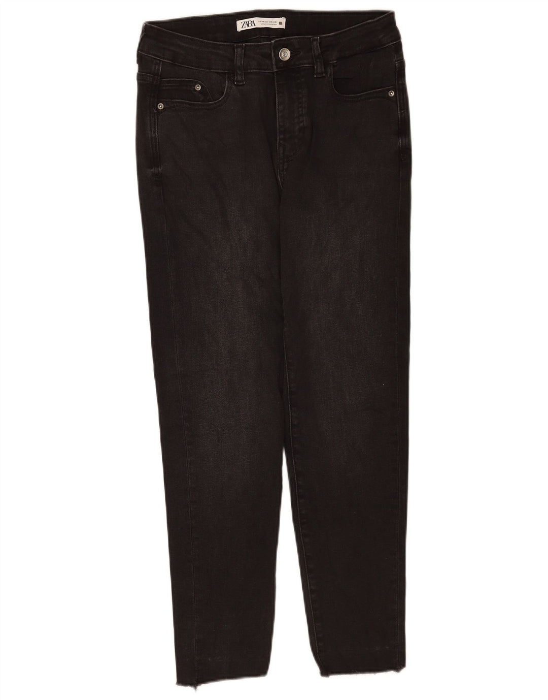 Zara Womens Tapered Jeans EU 40 Medium W30 L26 Black