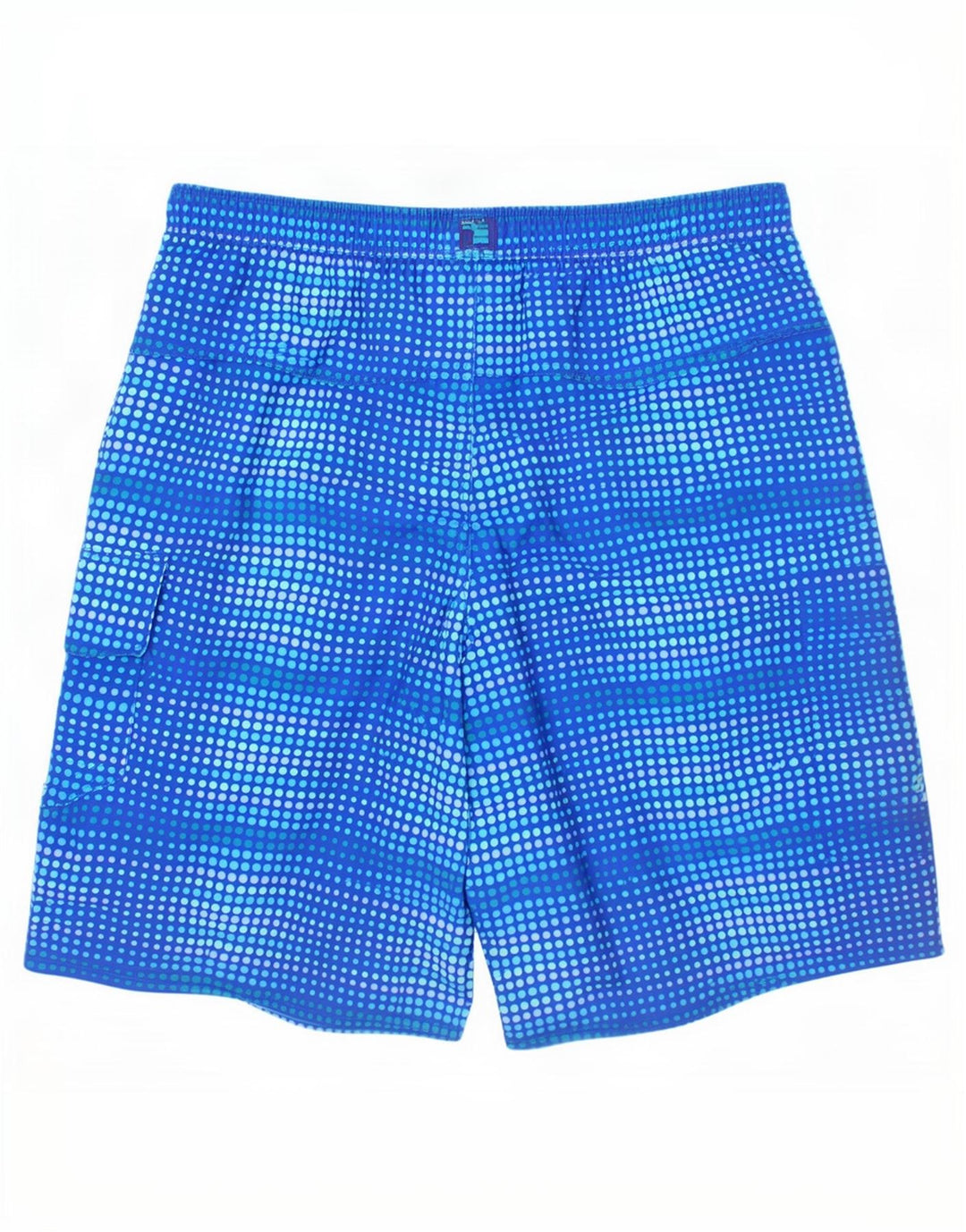 L.L.Bean Bañador Shorts para Niño 15-16 Años Azul Moteado Poliéster