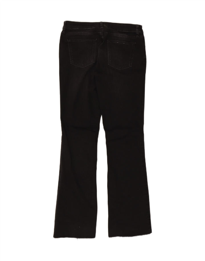Jeans Bootcut da donna Zara EU 40 medio W30 L31 cotone nero