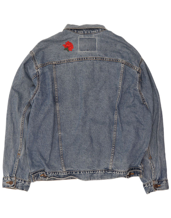 Ανδρικό τζιν μπουφάν Levi's UK 40 μεγάλο μπλε βαμβακερό