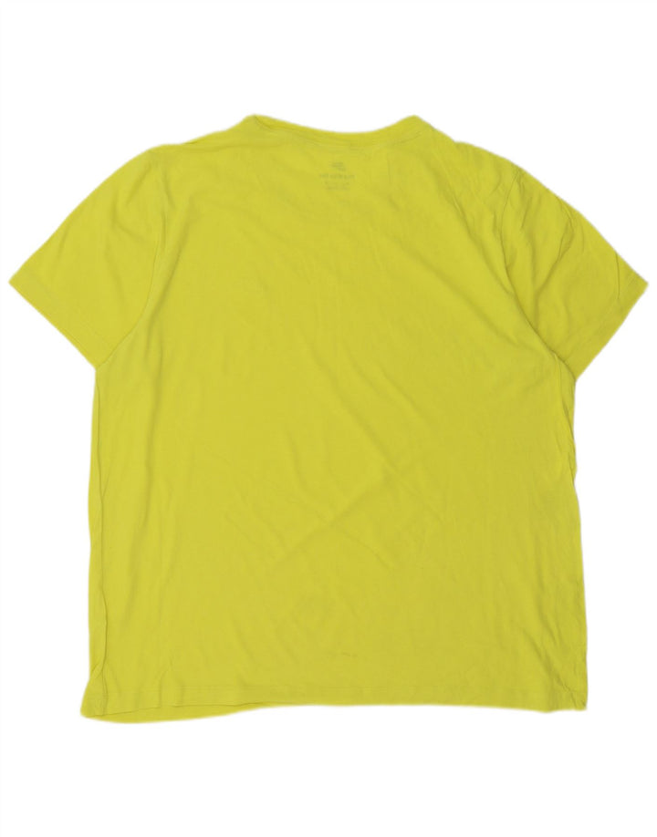 NIKE Mens T-Shirt Top XL Green Cotton