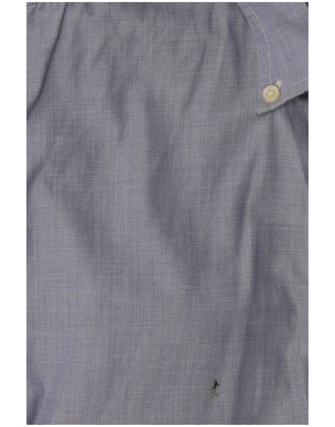 TOMMY HILFIGER Mens Shirt Medium Blue Cotton