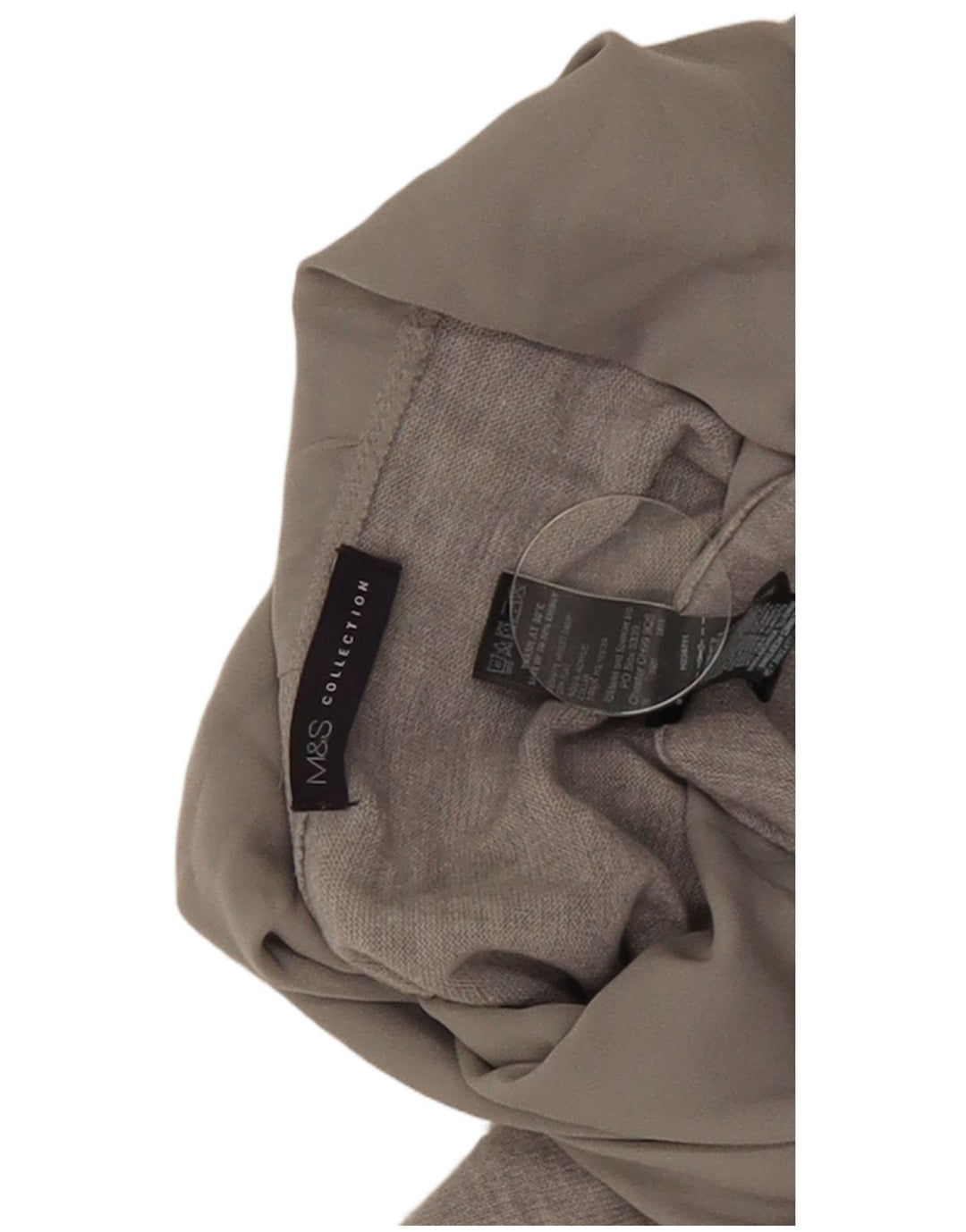 Marks & Spencer Top para mujer de manga larga UK 44 Acrílico moteado gris medio
