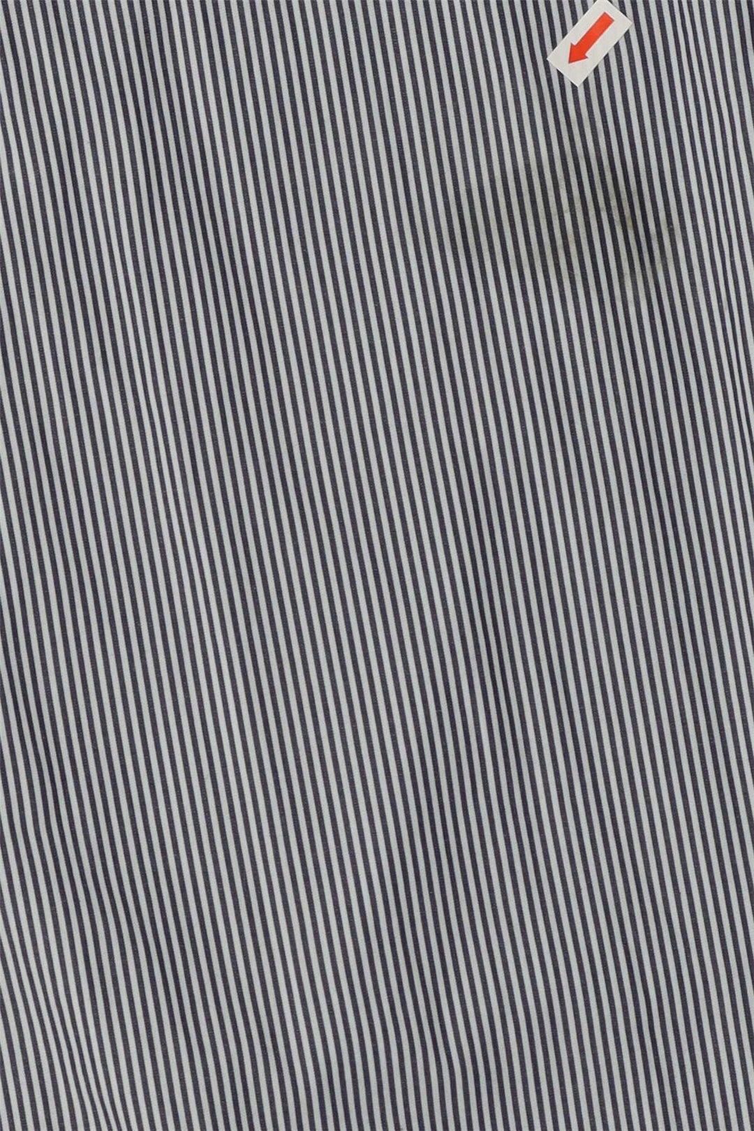 GAP Mens Shirt XL Navy Blue Pinstripe Cotton