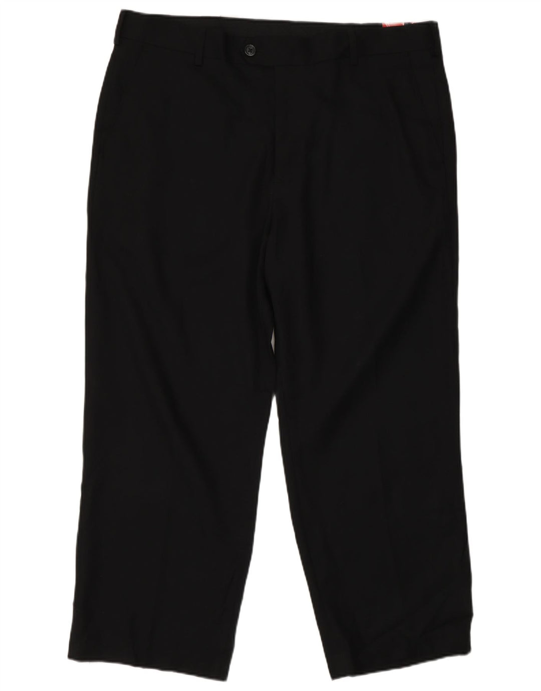 Izod Herren-Anzughose, gerade, W36, L26, Schwarz, Polyester