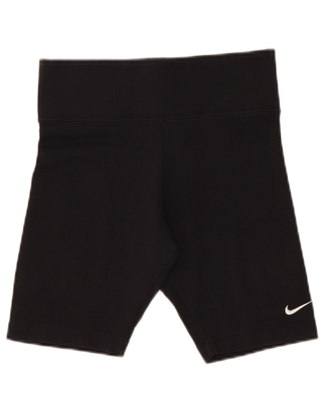 NIKE Womens Sport Shorts UK 8 Small  Black Cotton