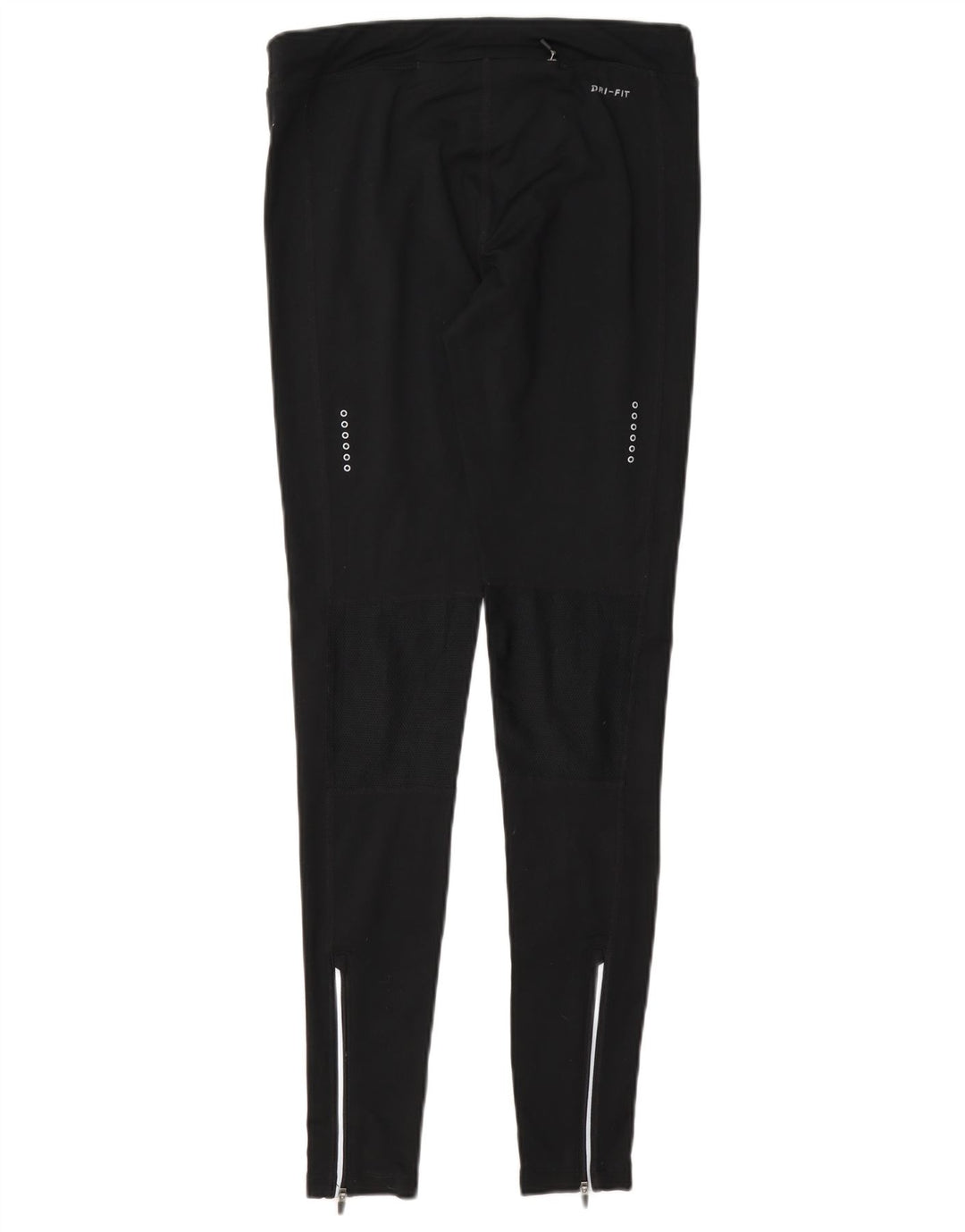 Nike Dame Dri Fit Leggings UK 10 Small Black