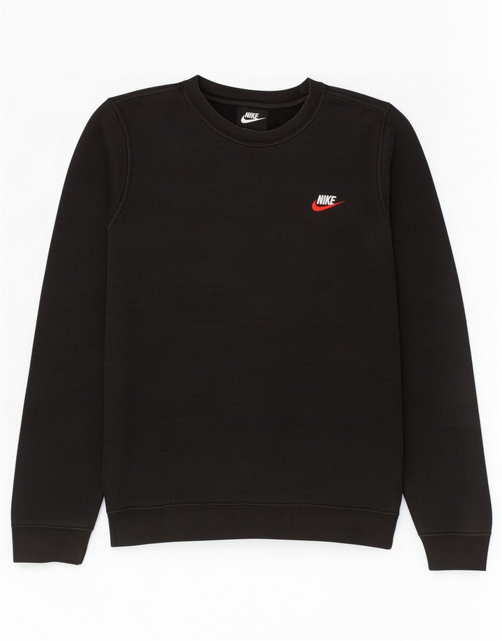 Nike Mens Sweatshirt Jumper XS Noir Coton