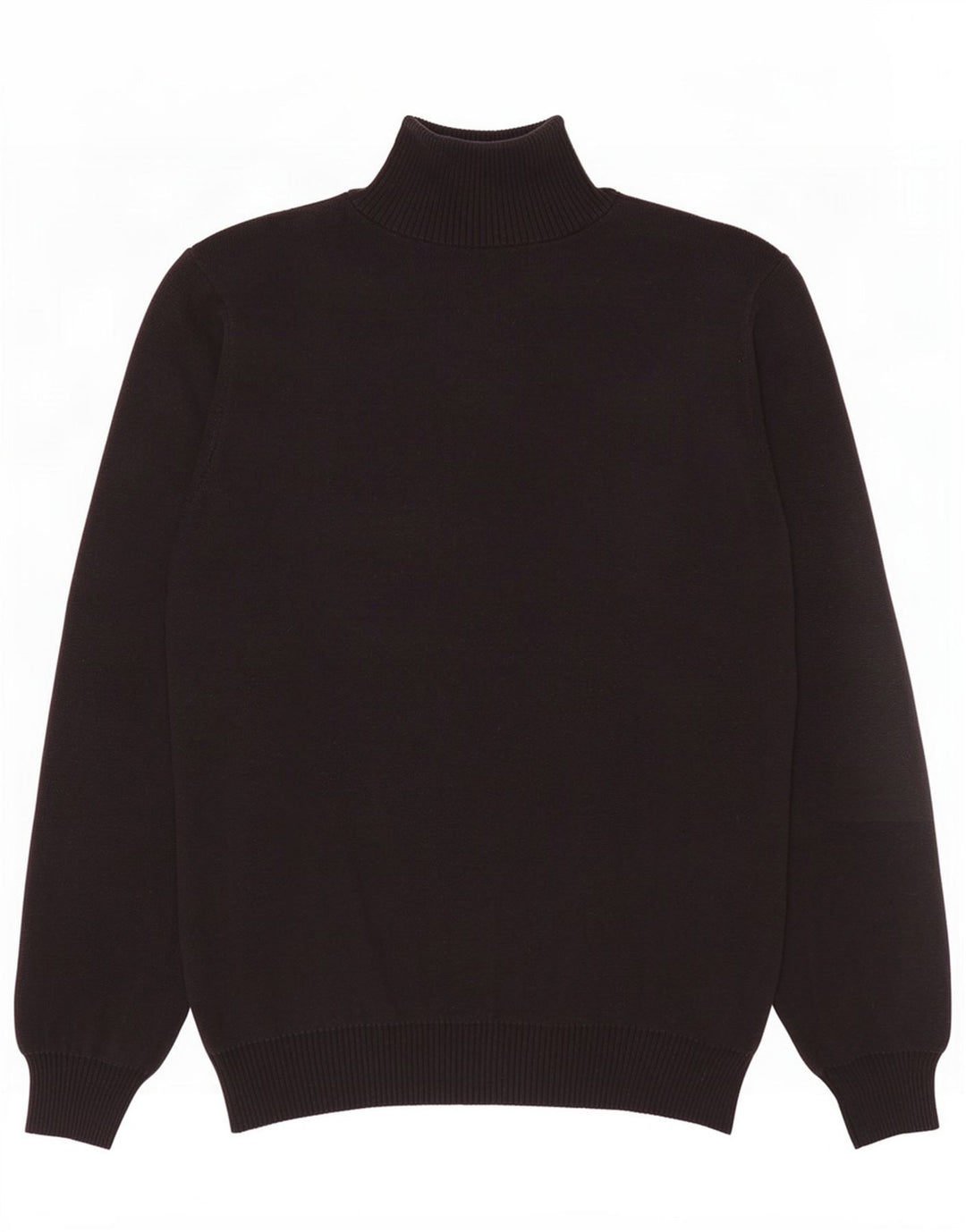 U.S. Polo Assn. Mens Zip Neck Jumper Sweater Medium Black Colourblock