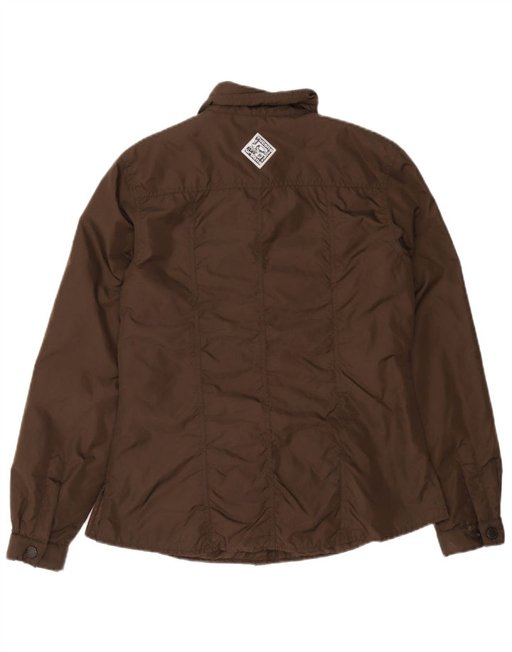Tucano Urbano Damen Bomberjacke UK 14 Mittelbraunes Polyester