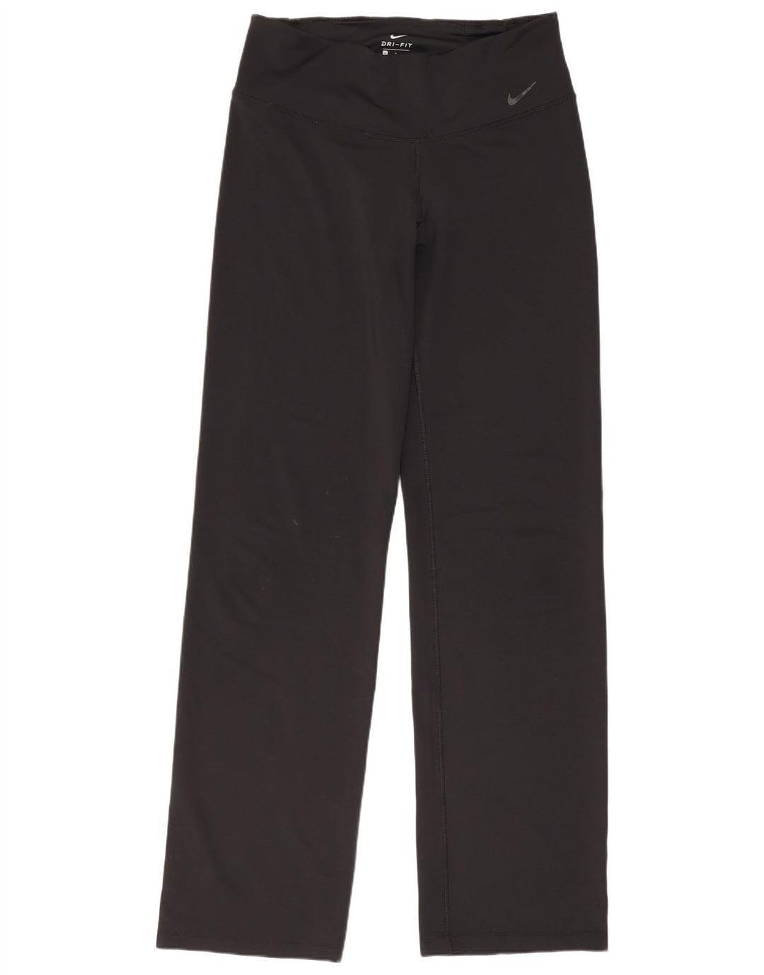 Nike Damen Dri Fit Leggings UK 14 Large Schwarz Polyester
