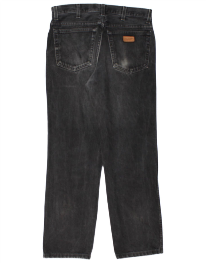 Wrangler Mens Straight Jeans W30 L30 Black