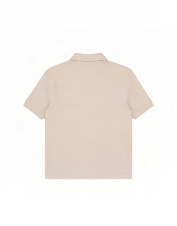 Polo corta da donna Zara UK 12 bianca media