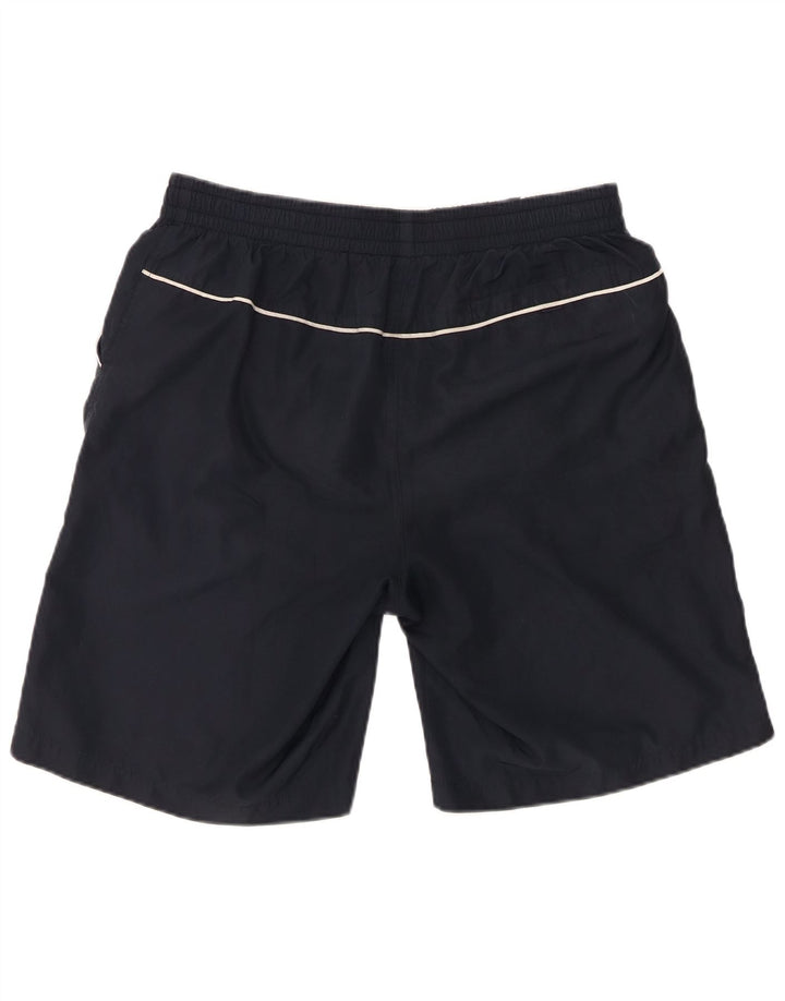 NIKE Grafiske sportsshorts til mænd, store marineblå polyester