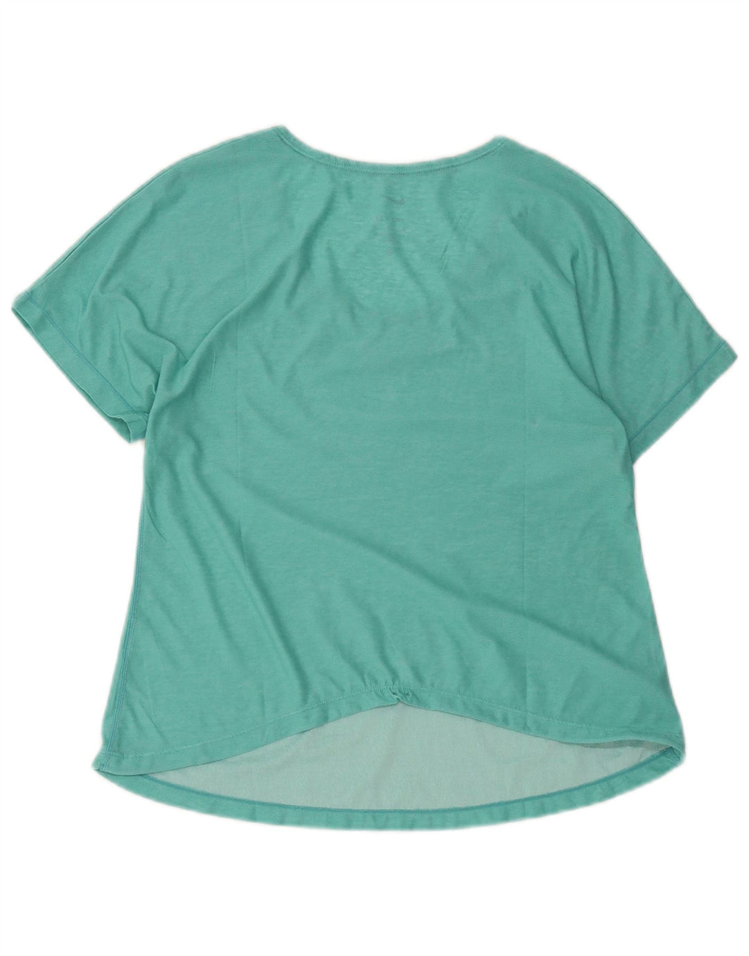 Maglietta Nike Dri Fit da donna, taglia UK 14, blu medio