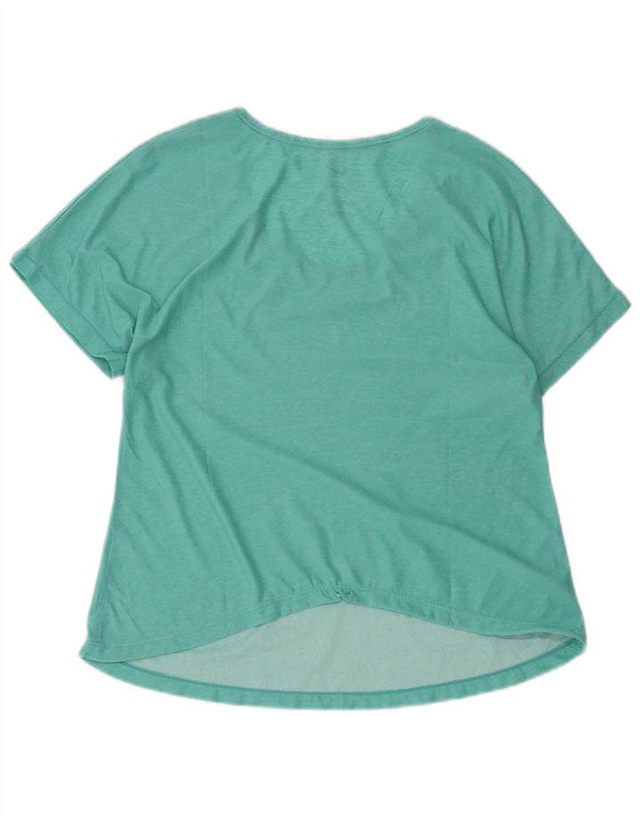 Maglietta Nike Dri Fit da donna, taglia UK 14, blu medio