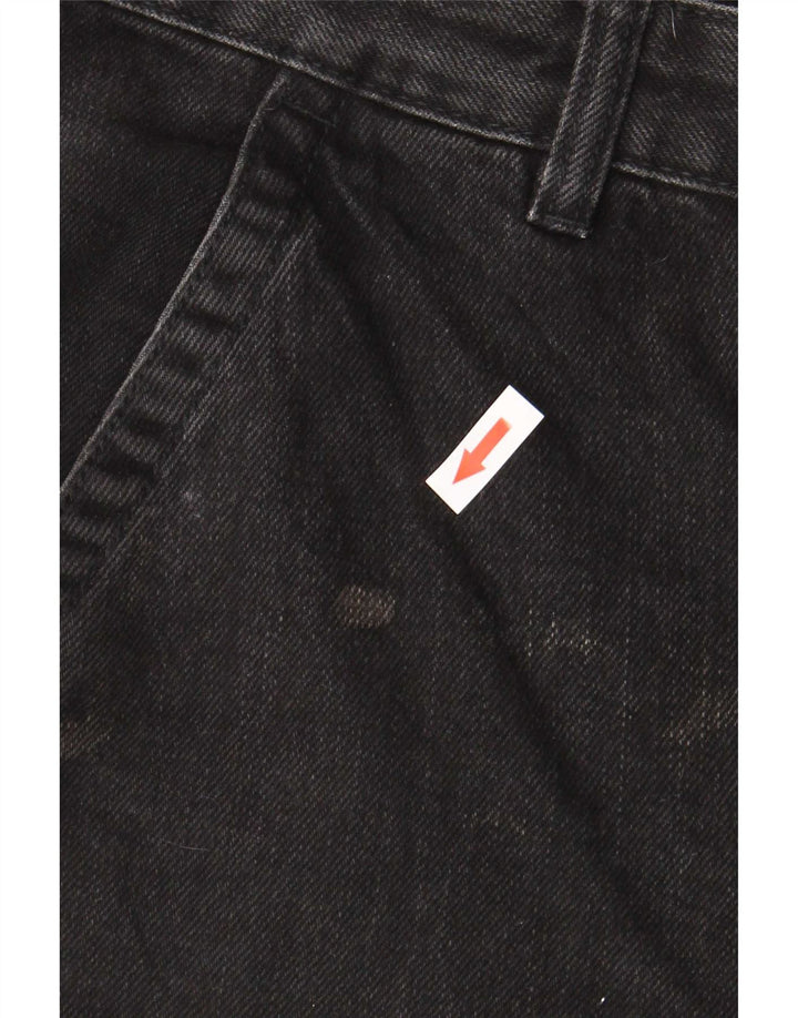 Kiabi Herre Cargo Straight Jeans IT 50 Large W34 L31 Sort