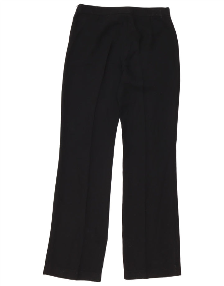 Zara Lige Casual Bukser til kvinder EU 40 Medium W30 L35 Sort Polyester