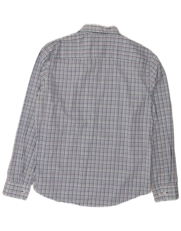 Ανδρικό πουκάμισο Izod Size 16 1/2 Large Blue Check Cotton