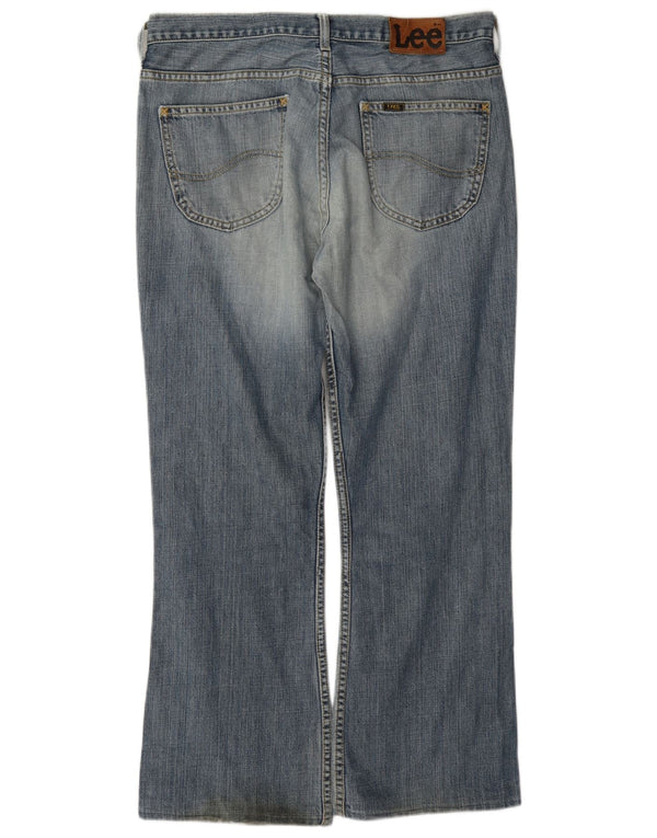 Lee Mens Denver Bootcut Jeans W34 L29 Μπλε βαμβακερό