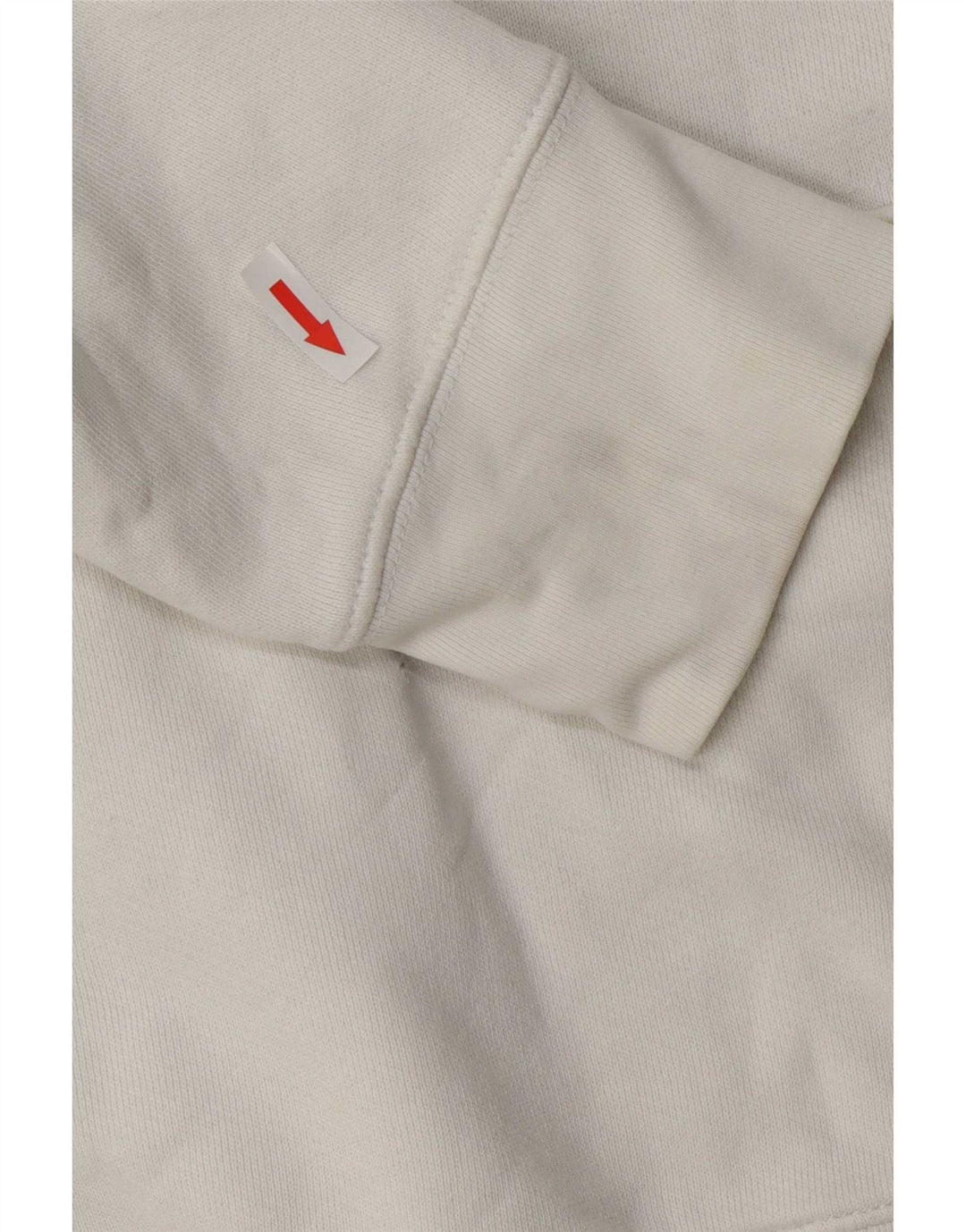 Maglione con cappuccio grafico da uomo Levi's grande in cotone bianco
