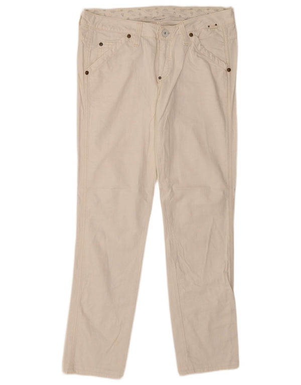 G-Star Womens Slim Jeans W31 L34 White Cotton