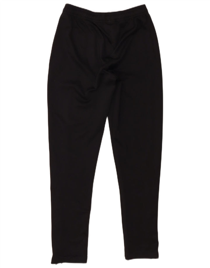 Adidas Boys Climalite Tracksuit Trousers 13-14 Years Black Polyester