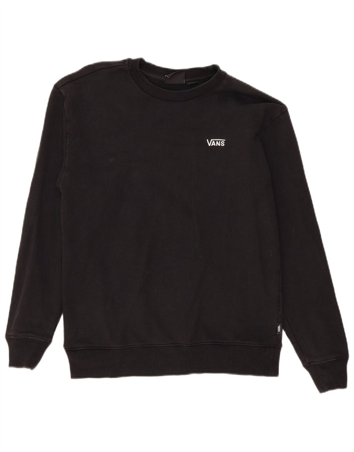 Vans Sweatshirt Jumper XS Noir Coton Homme