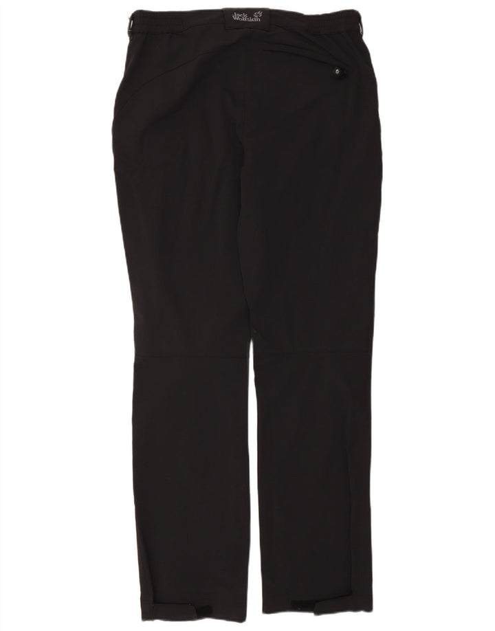 Jack Wolfskin Dame Straight Cargo Bukser Medium W30 L33 Sort Polyester