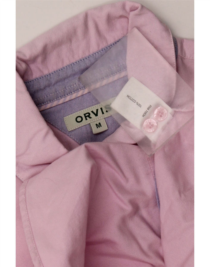 Orvis Womens Shirt UK 14 Medium Pink Cotton
