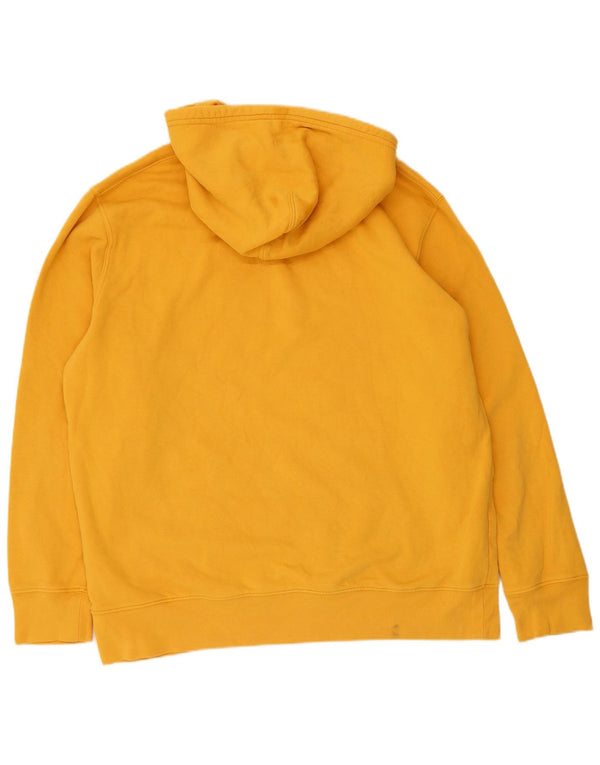 Levi's Mens Standard Graphic Hoodie Jumper Large Yellow Cotton