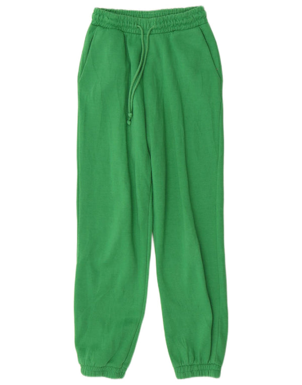 Zara Pantalon de survêtement pour femme Joggers UK 8 Small Vert
