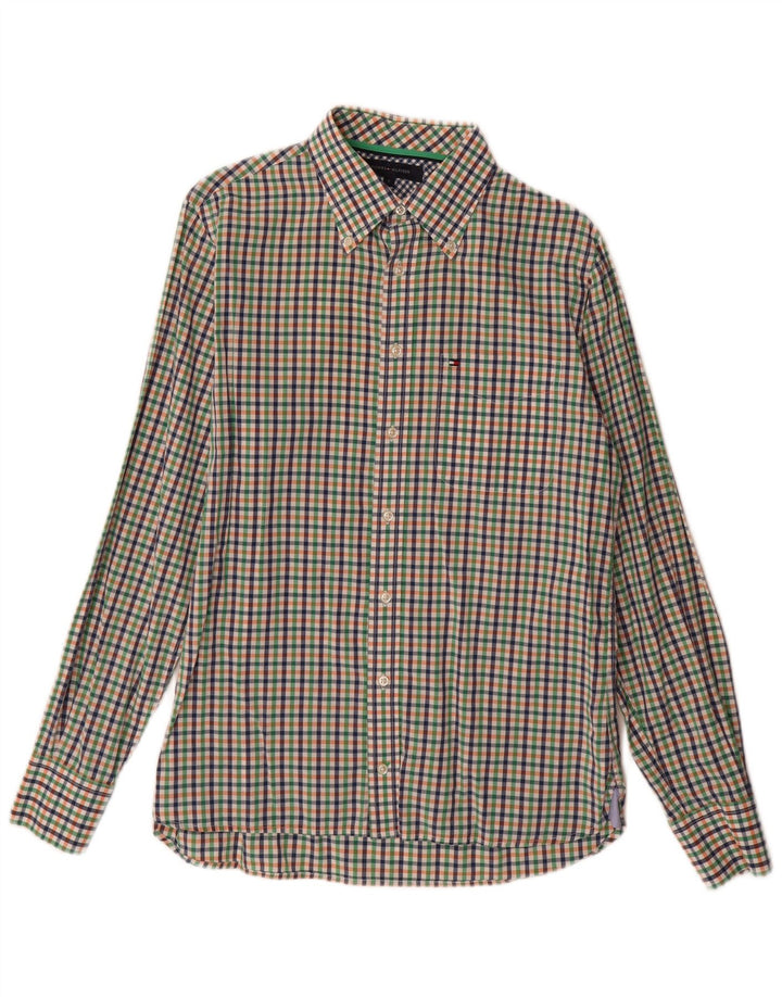 Tommy Hilfiger Chemise Homme Petit Coton Vichy Multicolore