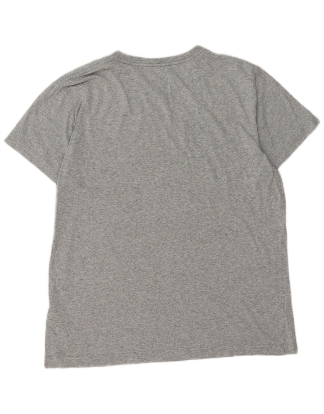 DIESEL Mens Graphic T-Shirt Top XL Grey Cotton