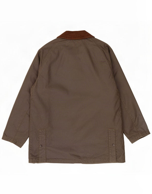 Wilkes&Akerman Giacca da uomo in cotone cerato UK 40 Large Khaki Poliestere