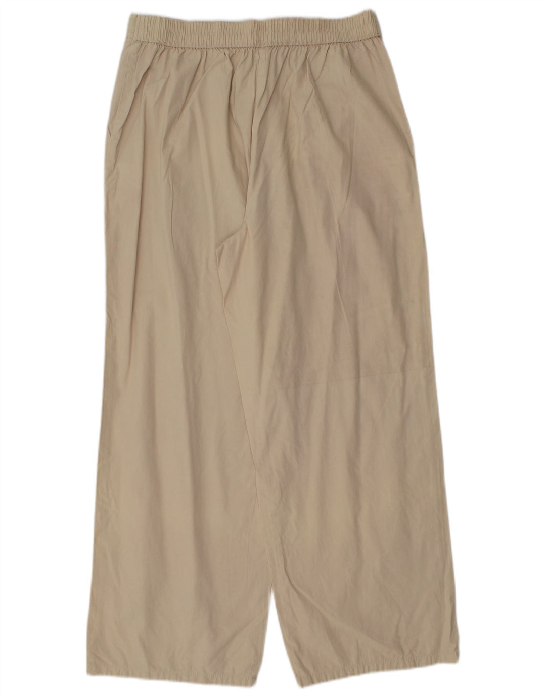 Marks & Spencer Womens Cropped Trousers UK 14 Medium W28 L26 Beige
