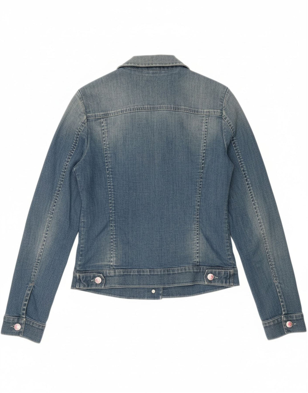 HARMONT & BLAINE Womens Denim Jacket IT 40 Small Blue Cotton