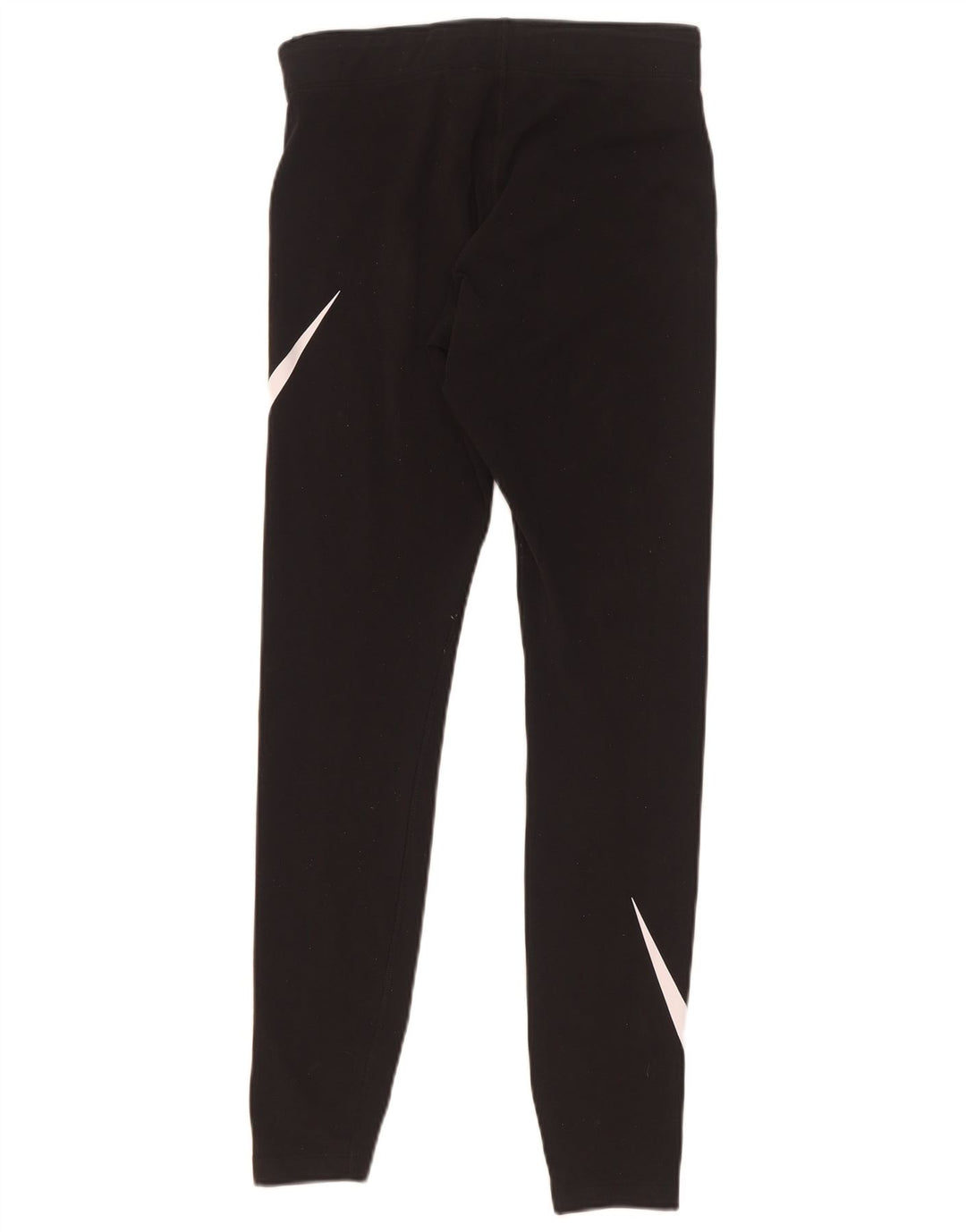 Nike Womens Graphic Leggings UK 8 Small Black Cotton