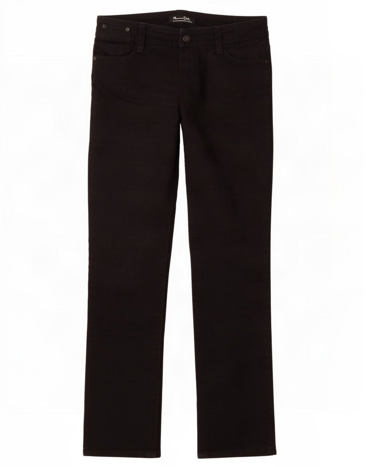 Massimo Dutti Blugi subțiri pentru femei EU 40 Medium W30 L30 Bumbac negru