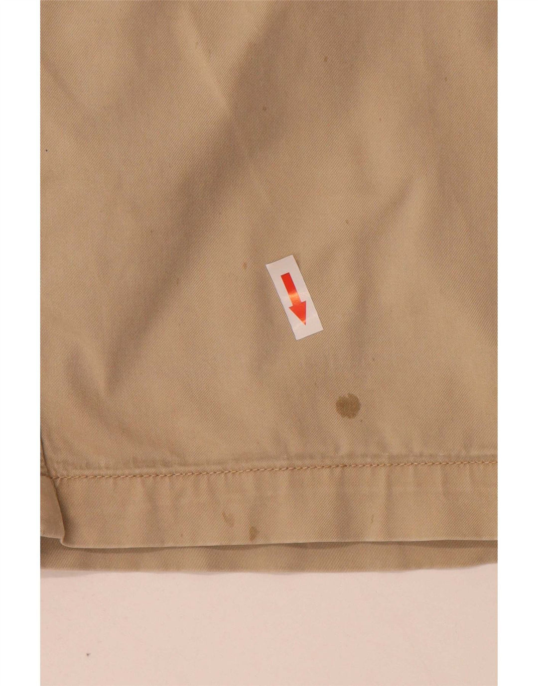 Lee Mens Chino Shorts W34 Large Beige Cotton