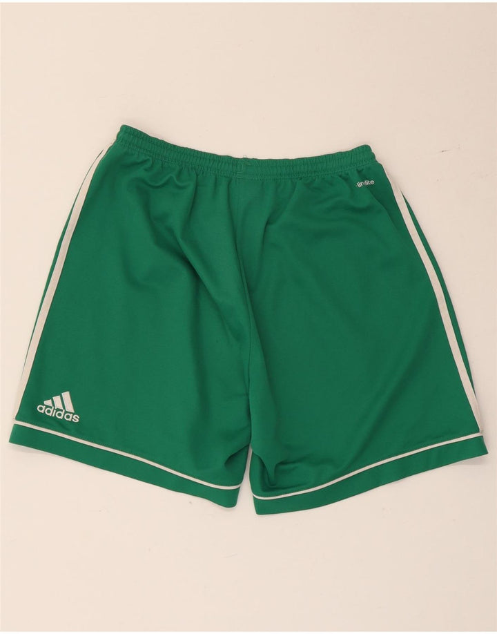 Adidas Mens Climalite Sport Shorts Medium Green Polyester