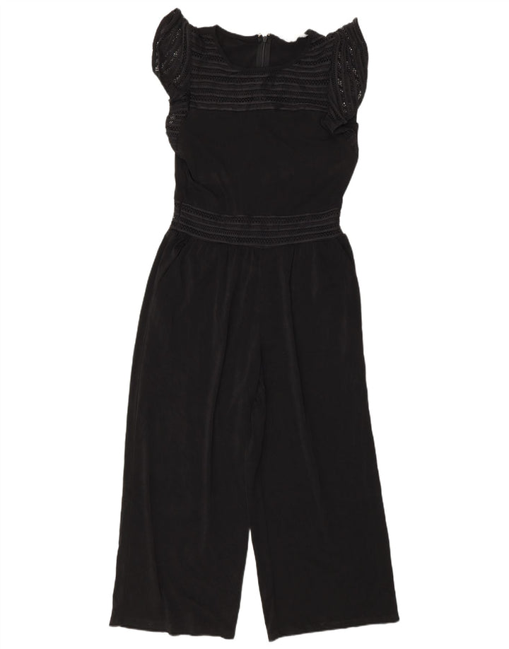 Michael Kors Womens Jumpsuit UK 10 Small  Black Polyester