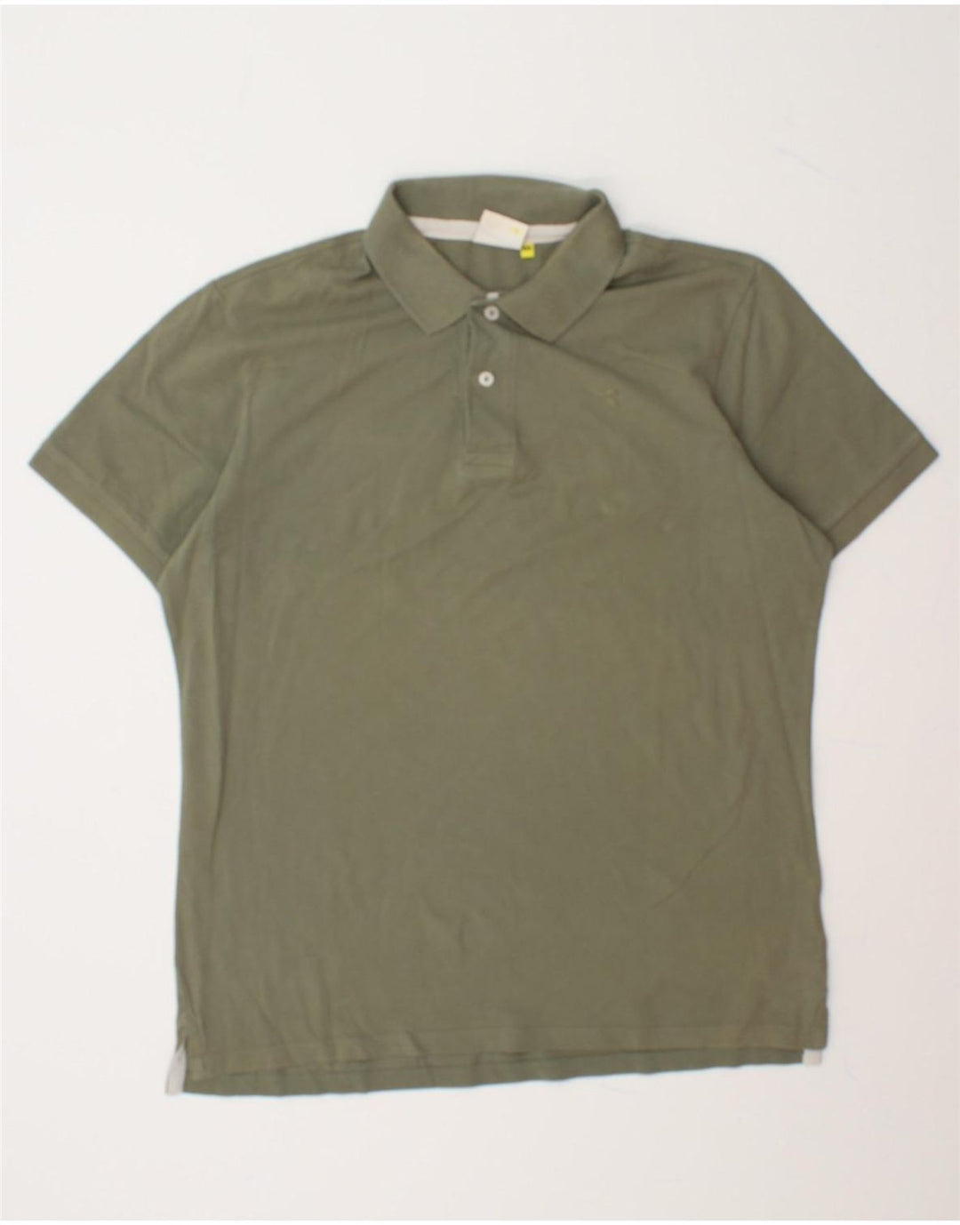 DIADORA Mens Polo Shirt 2XL Green Cotton Vintage Diadora and Second-Hand Diadora from Messina Hembry 