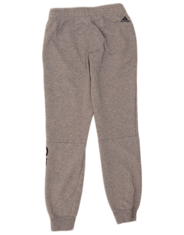 Adidas Damen Graphic Trainingshose Jogger UK 8/10 Small Grey Flecked