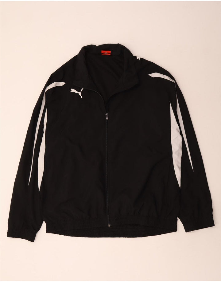 PUMA Træningsdragt til mænd Topjakke XL Sort Colourblock Polyester