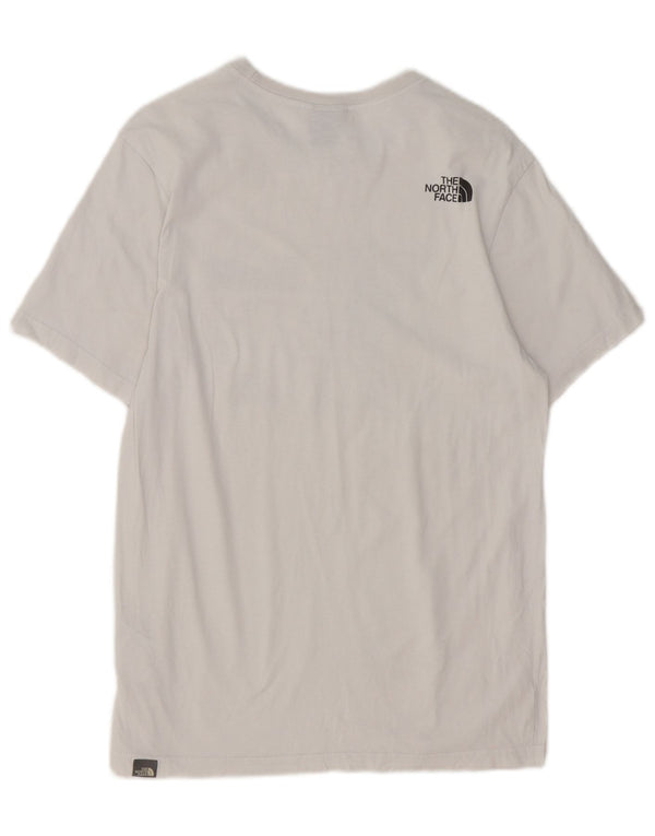 The North Face Mens Graphic T-Shirt Top Small White Cotton