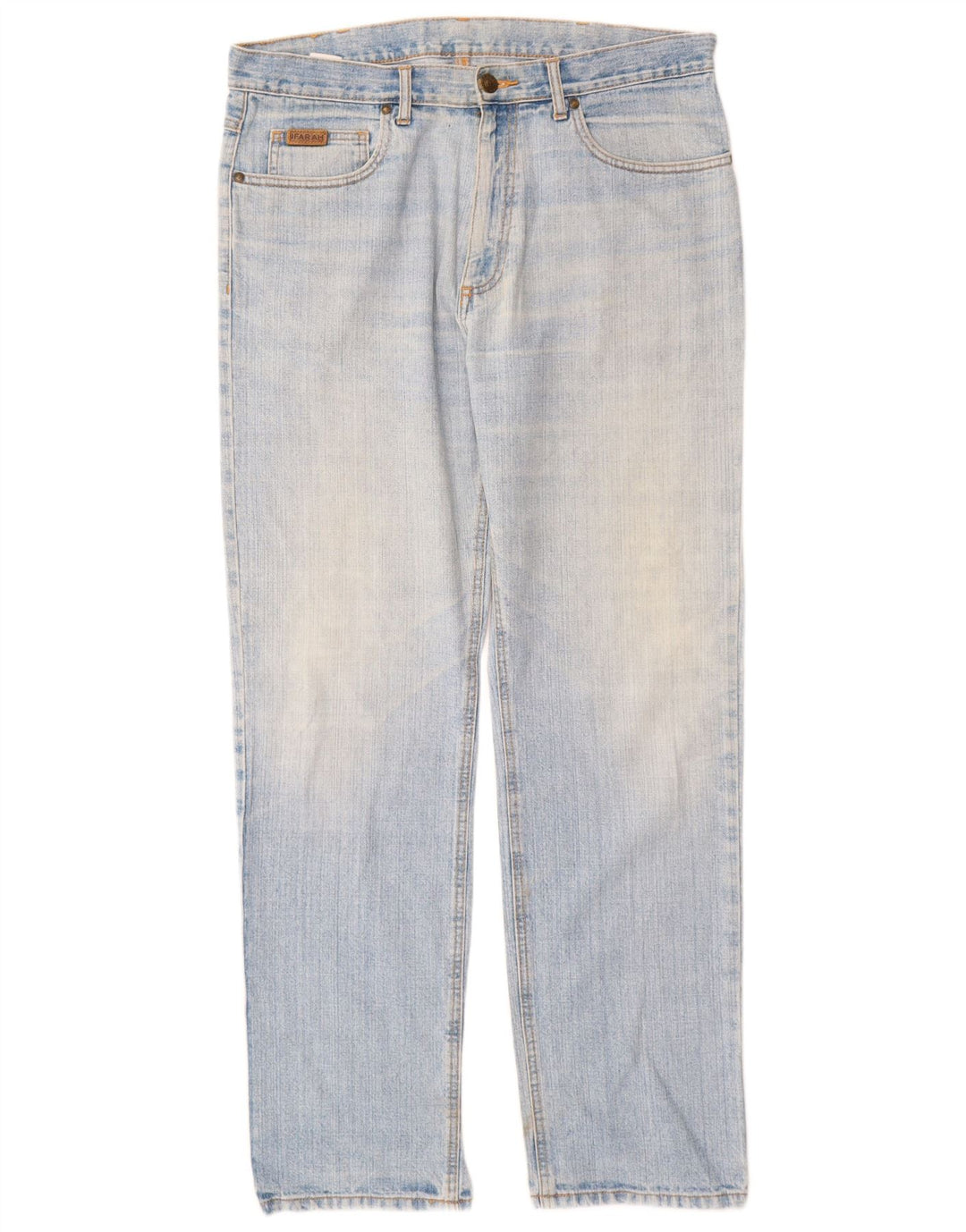 Jeans dritti da uomo Farah W36 L32 cotone blu