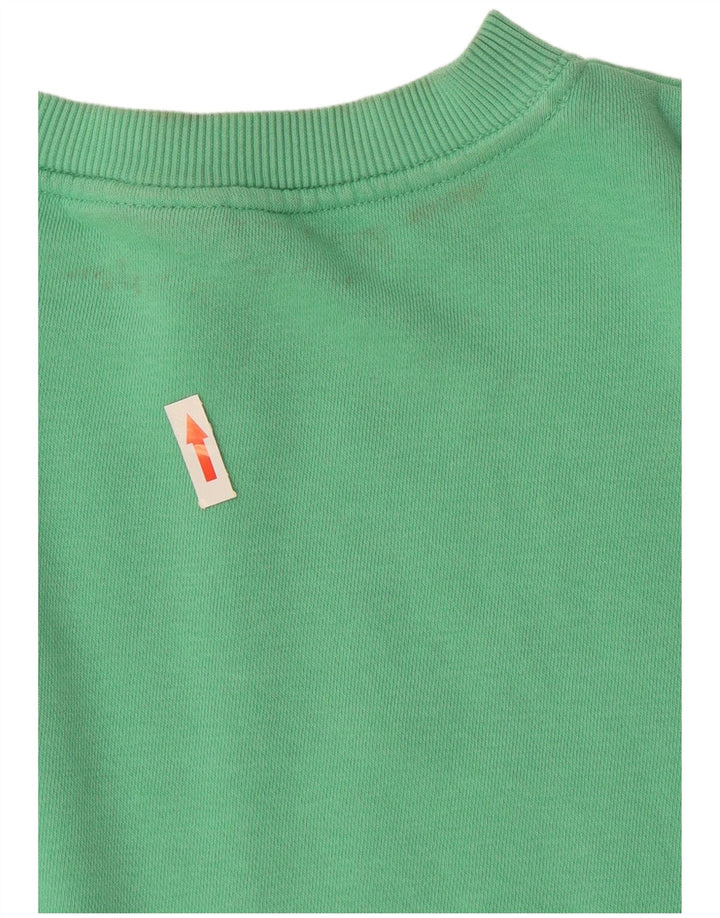 Nike Womens Graphic Oversized Full Tracksuit UK 14 Medium  Green Cotton