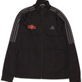 ADIDAS Herre Aeroready Grafisk træningsdragt Topjakke Stor Sort Polyester