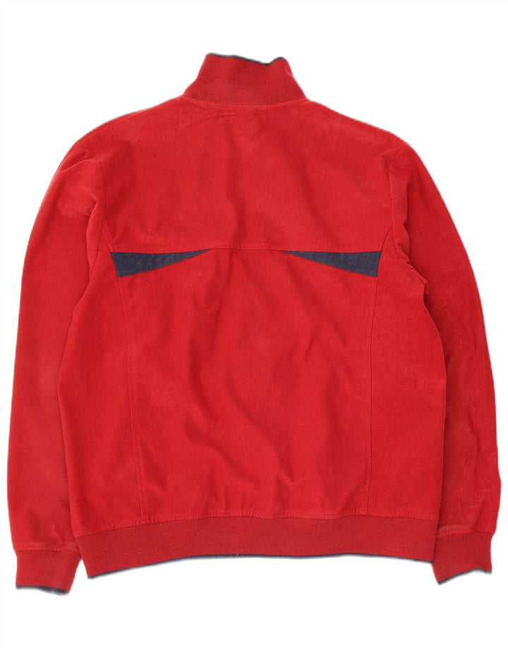 Giacca da ginnastica da uomo Asics, colore rosso medio